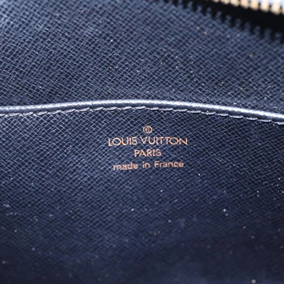 LOUIS VUITTON Epi Pochette Homme Clutch Bag Black Noir - Picture 12 of 16